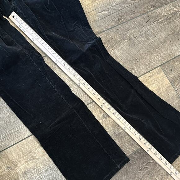 LOFT Women's Curvy Sexy Boot Corduroy Pants Black Size 29/8 - Picture 4 of 8